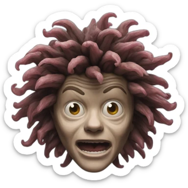 Stranger things Demogorgon sticker