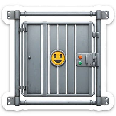 automatic metal gate doorhan sticker