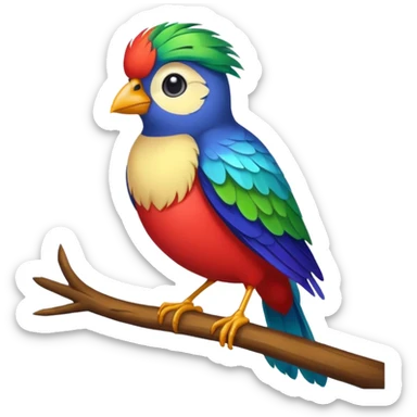vild bird sticker