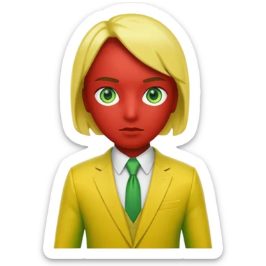 Vision from Marvel sticker