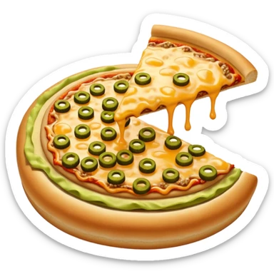 big mac pizza sticker