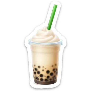 bubble milk tea sticker