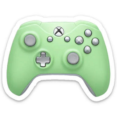 Pastel green Xbox controller  sticker