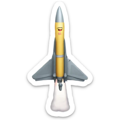 missile on a drone sticker