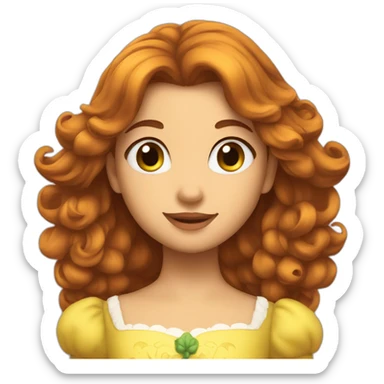 Princesse daisy sticker