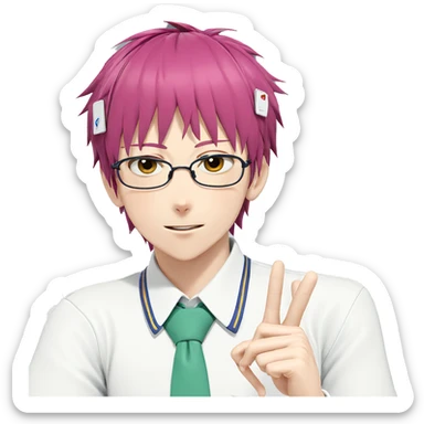 boy in school uniform sticker