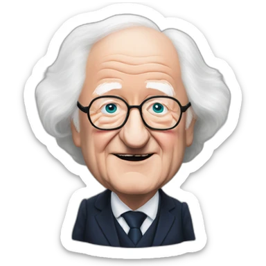 Michael D Higgins sticker