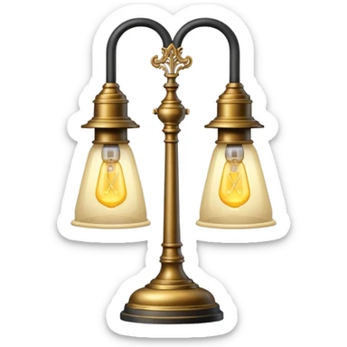 Lamp and Electric light sticker
