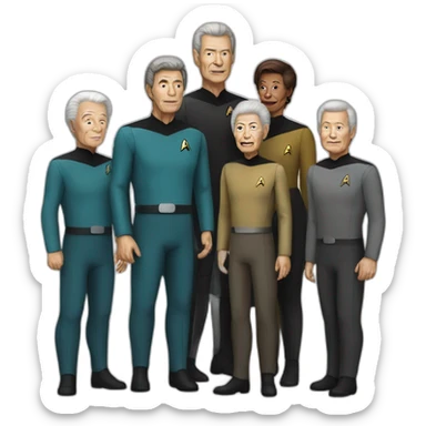 Long life and property star trek sticker