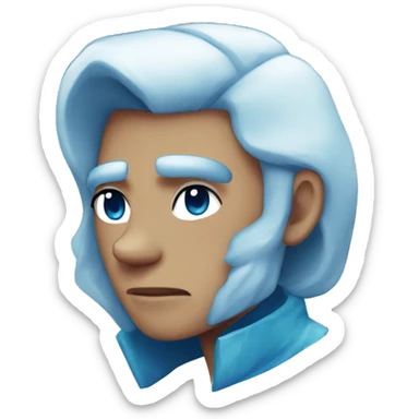 blue diamond Steven universe sticker
