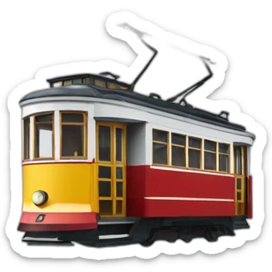 Lisbon tram sticker