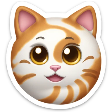 Hello kittty cinnamon roll character  sticker