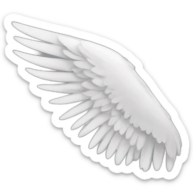 Wing right sticker