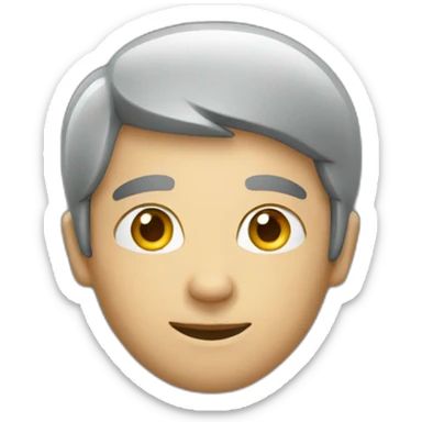 male advertisement sticker