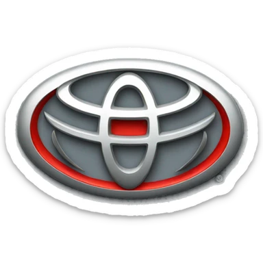 Toyota logo sticker