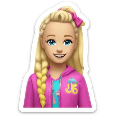 jojo siwa in the karma music video  sticker