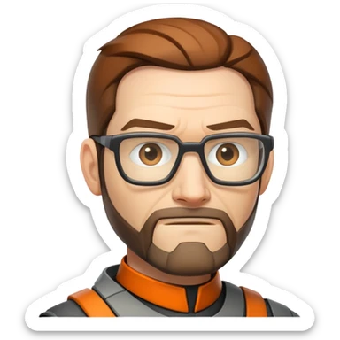 gordon freeman sticker