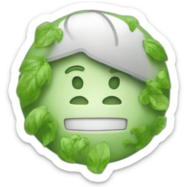 blend cutting-edge tech with sustainable practices sticker