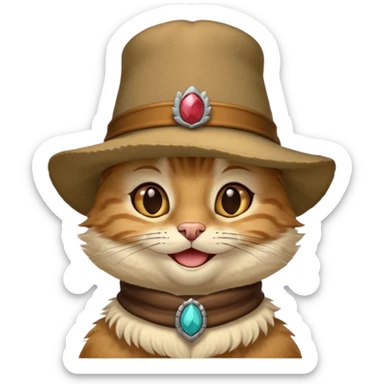 el gato con botas de Dreamworks sticker