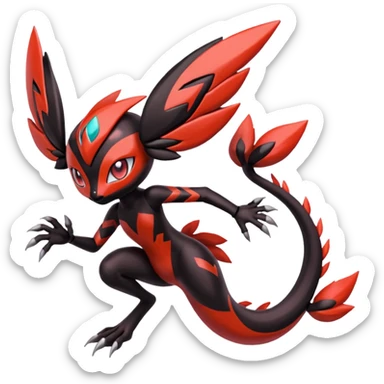 Meloetta-Yveltal-Pokémon-Fakémon-creature sticker