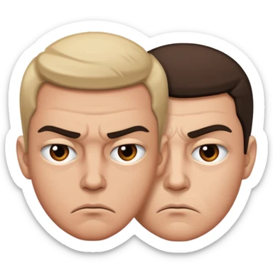 Jealousy - fear of losing someone's affection to a rival sticker