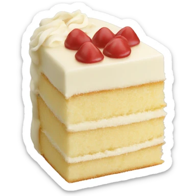 vanilla cake  sticker