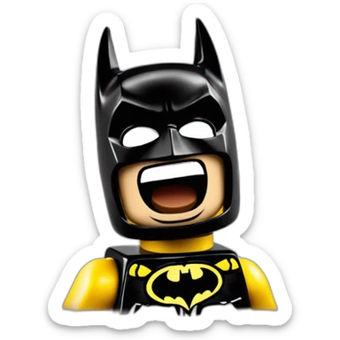 lego batman singing sticker