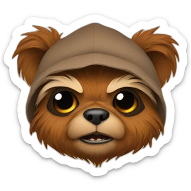 stitch ewok sticker