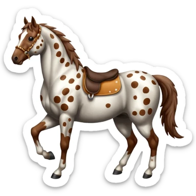 Appaloosa horse sticker