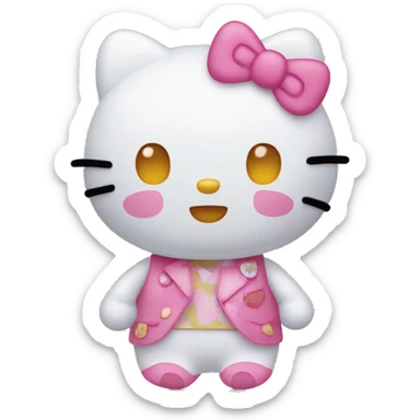 Sanrio hello kitty  sticker