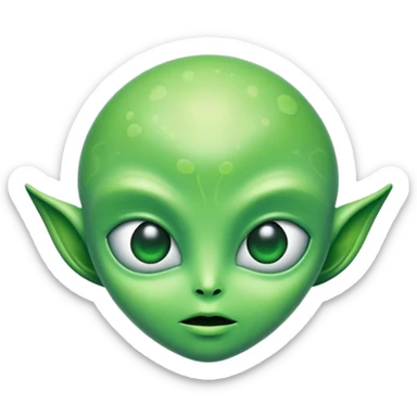 extraterrestrial sticker