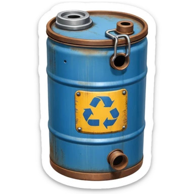 diesel canister sticker