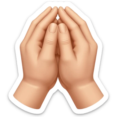 Symbol that represents the union of people sticker