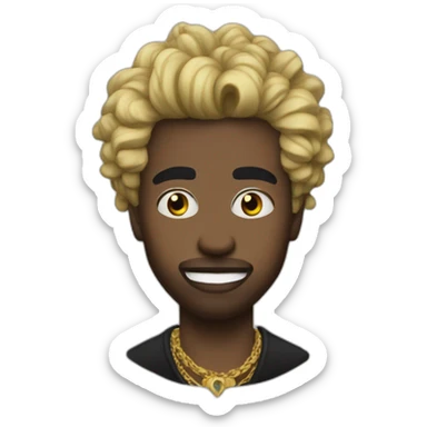 Carti King vamp sticker