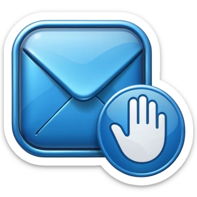 email auto-reply badge only sticker