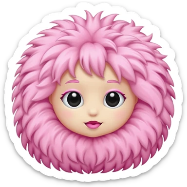 pink girly framed photo picture sticker