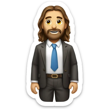 Jesus Christ accountant sticker
