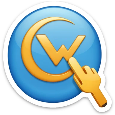 Mavi tik tiktok sticker