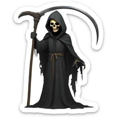 Grim reaper  sticker