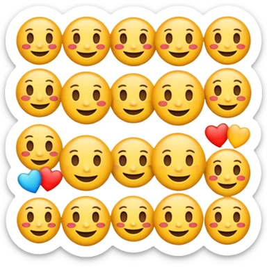 Emoji ios 18 sticker