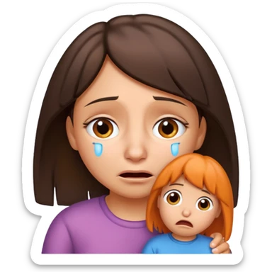Make Dora and Swiper crying sticker