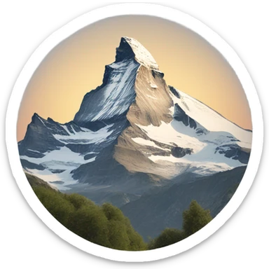 Matterhorn Mountain sticker