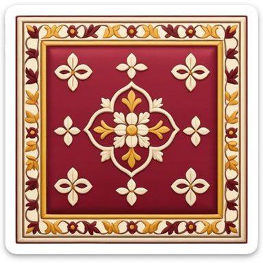 traditional carpet sticker