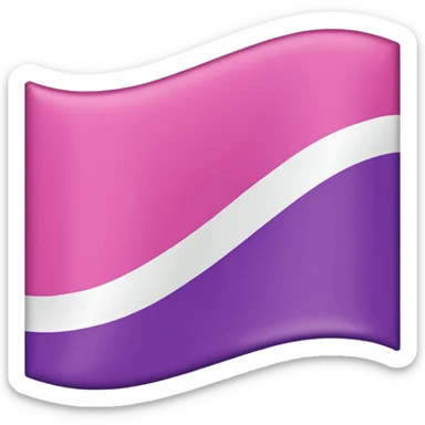 Lesbian flag sticker