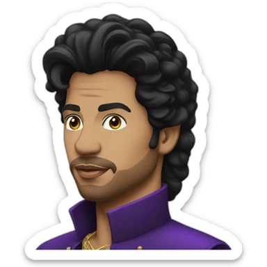singer prince sticker