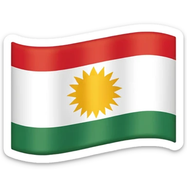 Kurdistan flag emoji sticker