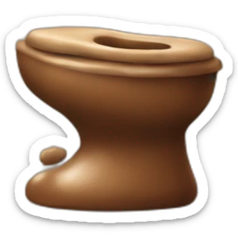 poop in a poop sticker
