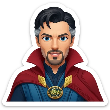Doctor Strange coding sticker