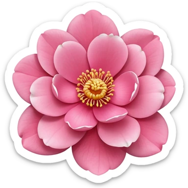 camellia sticker