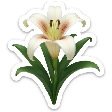 lily sticker